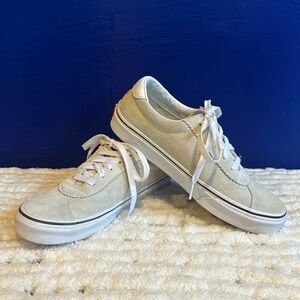 VANS Sport Suede (White) Womens Size 7 Mens Size 5.5 Sneaker Shoes